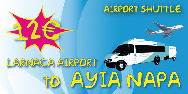 Shuttle From Larnaca Airport To Ayia Napa