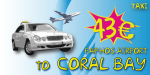 Taxi From Paphos Airport To Coral Bay